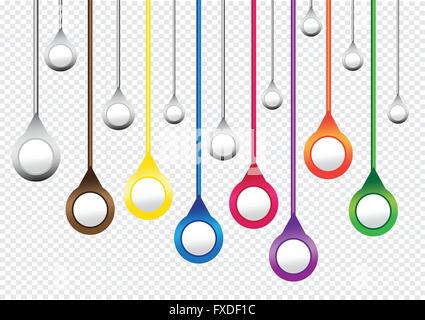 Background illustration concept lignes Illustration de Vecteur