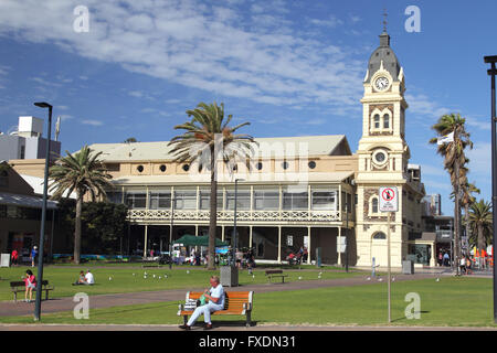 Hôtel de Ville de Glenelg à Glenelg, Adelaide, Australie du Sud, Australie. Banque D'Images