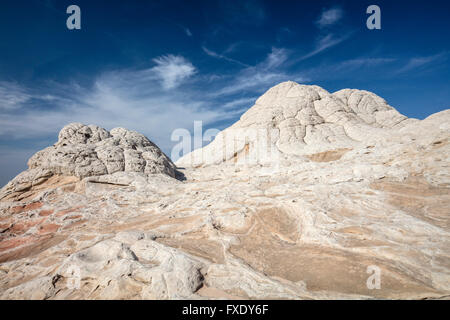 Poches blanc, rock formation, Vermilion Cliffs National Monument, Arizona, USA Banque D'Images