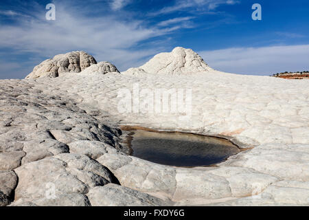 Poches blanc, rock formation, Vermilion Cliffs National Monument, Arizona, USA Banque D'Images