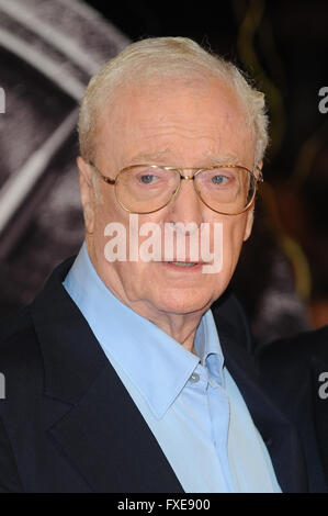 Michael Caine assiste à la première UK de la dernière sorcière Hunter à l'Empire Leicester Square à Londres, en Angleterre. 19 Octobre 2015 © Paul Treadway Banque D'Images