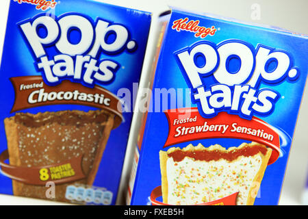 Pop-Tarts de Kellogg Banque D'Images