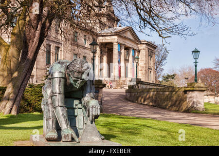 Maître de l'Univers par Sir Eduardo Paolozzi, à la Scottish Gallery of Modern Art, le Deux Dean Gallery, Édimbourg, Écosse Banque D'Images