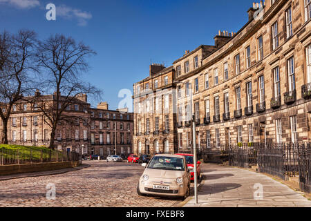 Randolph Crescent Edinburgh en Ville Nouvelle, Écosse, Royaume-Uni Banque D'Images