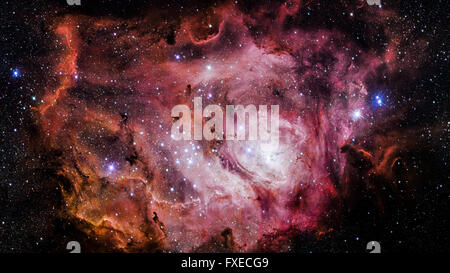 Background image 5k a été faite par Hubble Banque D'Images