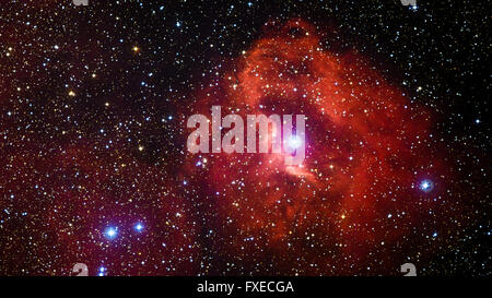 Background image 5k a été faite par Hubble Banque D'Images