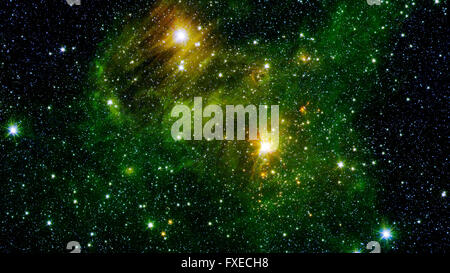 Background image 5k a été faite par Hubble Banque D'Images