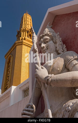 Wat Bowonniwet Thaïlande Bangkok Banglamphu Banque D'Images