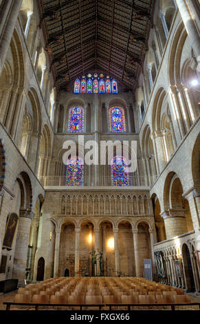 Cathédrale d'Ely transept. Ely, Cambridgeshire, Angleterre Banque D'Images