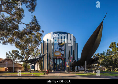 San Diego Air and Space Museum de Balboa Park, San Diego, CA US Banque D'Images