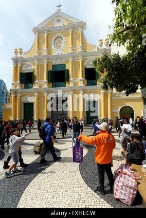 Igreja de São Domingos Macau Banque D'Images