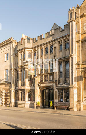 Le George & Pilgrims, Glastonbury, Somerset. Banque D'Images