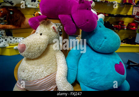 Magasin de jouets pour enfants, Prague, République Tchèque Banque D'Images