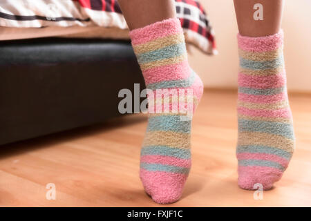 Chaussettes femmes. Banque D'Images