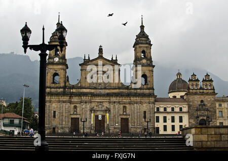 La Plaza de Bolívar, Bogota, Colombie Banque D'Images