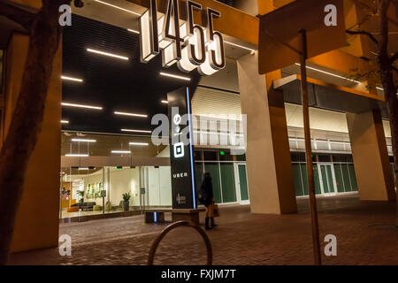 Block and Uber Headquarters au 1455 Market Street à San Francisco Banque D'Images