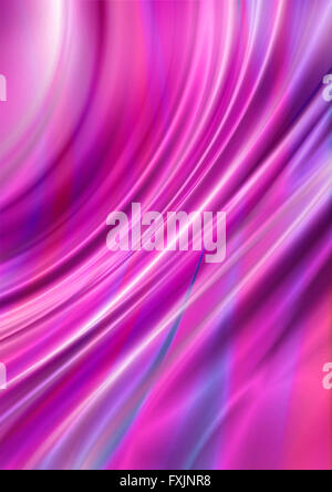 Panneaux lumineux avec fond ondulé rose, bleu et nuances de pourpre Banque D'Images