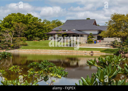 Musée Morikami et jardins japonais, centre d'art et de culture japonais, Delray Beach, comté de Palm Beach, Floride, États-Unis Banque D'Images