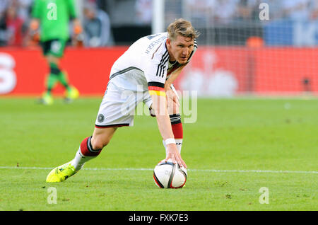 Bastian Schweinsteiger, GER, match amical Allemagne - USA 1 : 2, Rhein Energie Stadium, Cologne, Rhénanie du Nord-Westphalie, Allemagne Banque D'Images