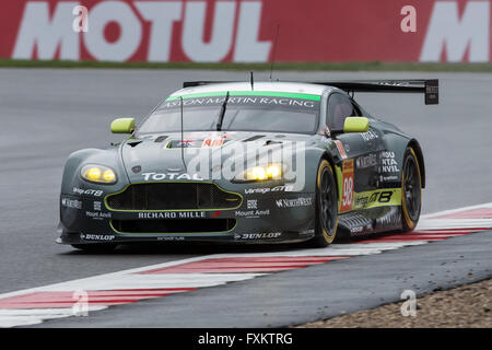 Silverstone, UK. Apr 16, 2016. FIA World Endurance Championship 6 heures de Silverstone les qualifications. Credit : Action Plus Sport/Alamy Live News Banque D'Images