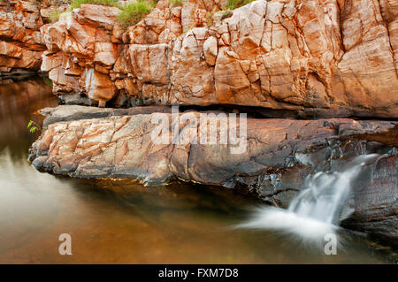 Dans l'étonnante Gorge Amalia Kimberley. Banque D'Images