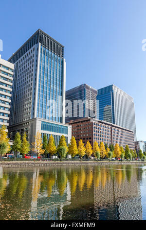 En automne Marunouchi, Tokyo, Japon Banque D'Images