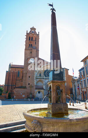 La Cathédrale de Toulouse, Toulouse, France Banque D'Images