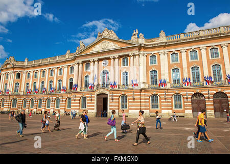 Capitole de Toulouse, Toulouse, France Banque D'Images