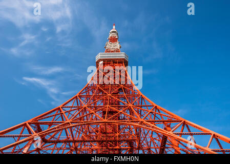 La Tour de Tokyo au Japon Banque D'Images