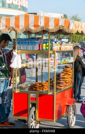 Simit, Istanbul, Turquie Banque D'Images