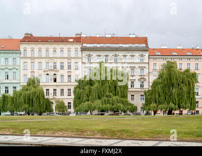 Impression de Prague, la capitale et la plus grande ville de la République tchèque Banque D'Images