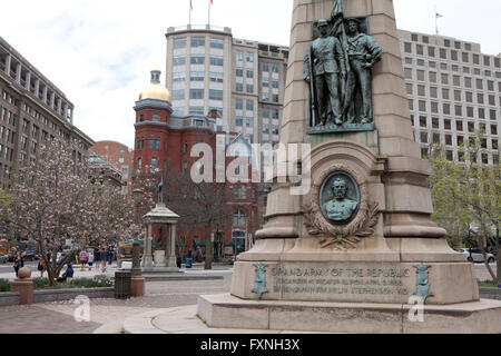 Grande armée de la République Memorial - Washington, DC USA Banque D'Images