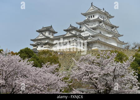 Himeji-jo, Himeji, Japon Banque D'Images