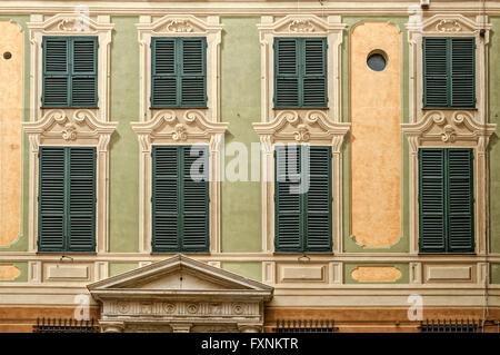 Italie Ligurie Gênes - Piazza Della Rovere Clemente- palais Rolli - Palace Clemente Della Rovere Banque D'Images