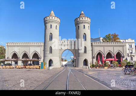 Nauener Tor - porte de la ville historique de Potsdam, Allemagne Banque D'Images