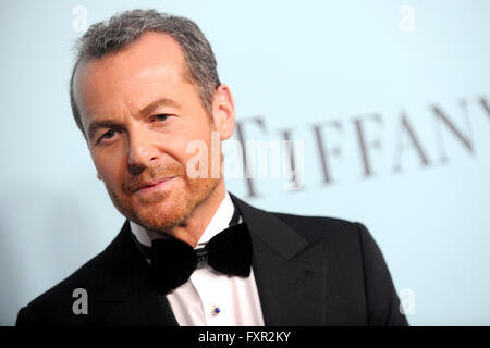La ville de New York. Apr 15, 2016. Frédéric Cumenal assiste à Tiffany & Co. célèbre le livre bleu 2016 à la Cunard Building le 15 avril 2016 à New York. © dpa/Alamy Live News Banque D'Images