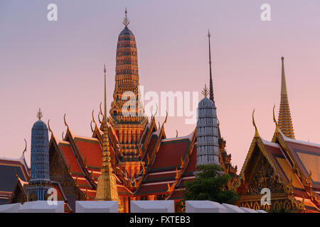 Wat Phra Kaew Palace Bangkok Thaïlande Banque D'Images