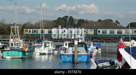 3-CIG à Lymington Banque D'Images