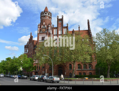 Rathaus, suis Berkaer Stein, Wilmersdorf de Berlin accueille dignement,,, Deutschland Banque D'Images