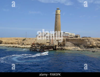 Insel, Big Brother, Brother Islands, Rotes Meer, Aegypten Banque D'Images