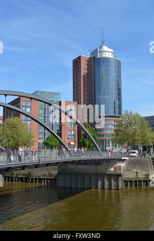 Columbushaus, Hafencity, Hambourg, Allemagne Banque D'Images