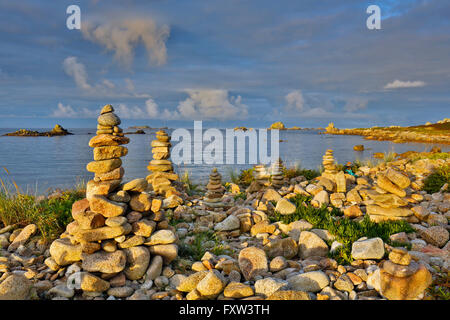 Bryher ; Grand ; Porth Îles Scilly ; UK Banque D'Images