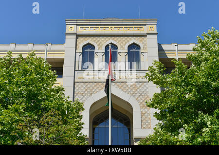 Botschaft, Vereinigte Arabische Émirat, Hiroshimastrasse,Tiergarten, Mitte, Berlin, Deutschland Banque D'Images