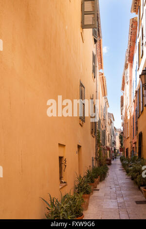 Rue du Petit Saint Jean, Saint Tropez, France Banque D'Images