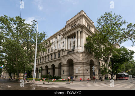 Ministère du développement rural à Kossuth Lajos tér, Budapest, Hongrie Banque D'Images