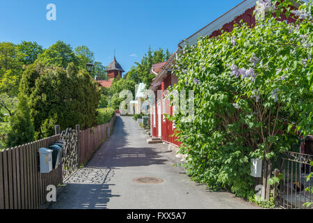 Sigtuna - la plus vieille ville de Suède Banque D'Images