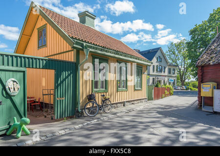 Sigtuna - la plus vieille ville de Suède Banque D'Images