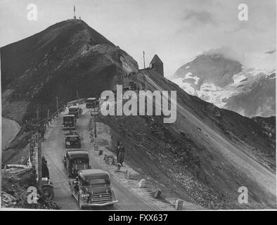 Eröffnung der Großglockner-Hochalpenstraße Banque D'Images