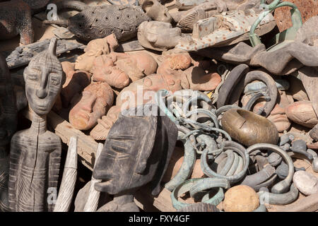 Artisanat Africain du Mali à Djenné Banque D'Images