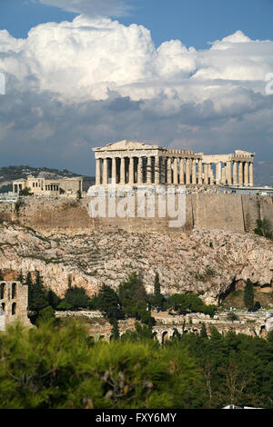 Grèce, Athènes, Acropole Banque D'Images